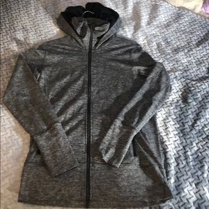 Lululemon Gray Sweater with hood size 12